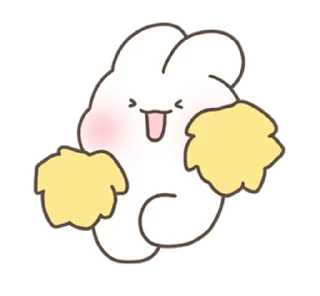 ⭐ emoji Creampuff Bunny Shuya! @deazzle Telegram sticker 4 of 24