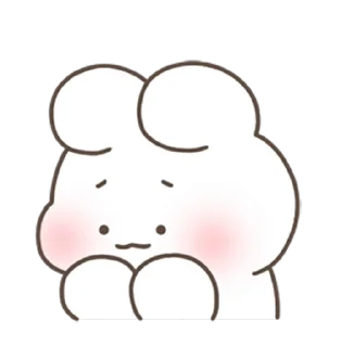⭐ emoji Creampuff Bunny Shuya! @deazzle Telegram sticker 11 of 24
