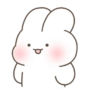 ⭐ emoji Creampuff Bunny Shuya! @deazzle Telegram sticker 9 of 24