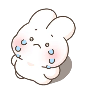 ⭐ emoji Creampuff Bunny Shuya! @deazzle Telegram sticker 3 of 24