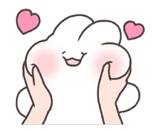 ⭐ emoji Creampuff Bunny Shuya! @deazzle Telegram sticker 7 of 24