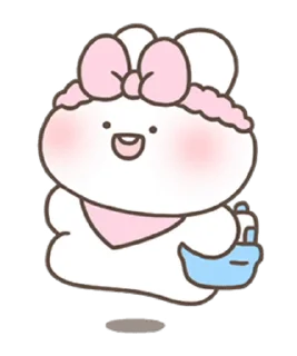 ⭐ emoji Creampuff Bunny Shuya! @deazzle Telegram sticker 20 of 24