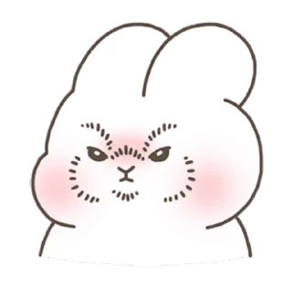 ⭐ emoji Creampuff Bunny Shuya! @deazzle Telegram sticker 12 of 24