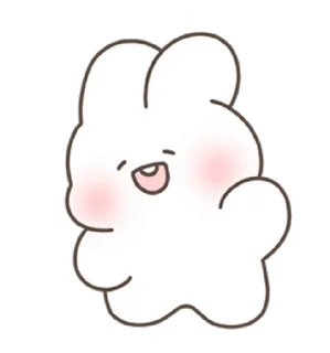 ⭐ emoji Creampuff Bunny Shuya! @deazzle Telegram sticker 1 of 24