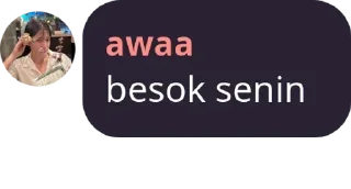Sticker from manusia sadar diri pack by @QuotLyBot