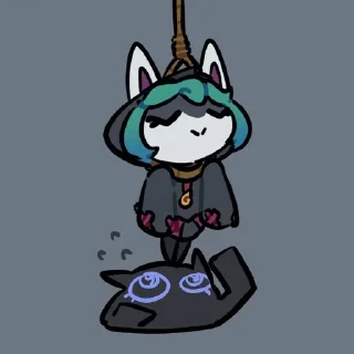 Sticker from 空蓝小可爱(˃ ⌑ ˂ഃ )∂