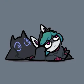 ✨ emoji 空蓝小可爱(˃ ⌑ ˂ഃ )∂ Telegram sticker 6 of 56
