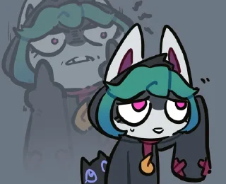 ✨ emoji 空蓝小可爱(˃ ⌑ ˂ഃ )∂ Telegram sticker 18 of 56