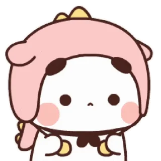 Sticker from Bubu and Dudu @BubuDuduBears