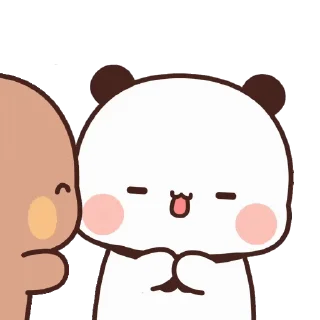 Sticker from Bubu and Dudu @BubuDuduBears