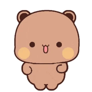 Sticker from Bubu and Dudu @BubuDuduBears