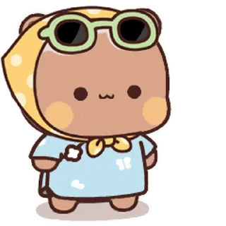 🐻 emoji Bubu and Dudu @BubuDuduBears Telegram sticker 1 of 25