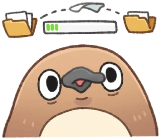 ⭐ emoji 口無遮攔的奇妙動物 Telegram sticker 1 of 40