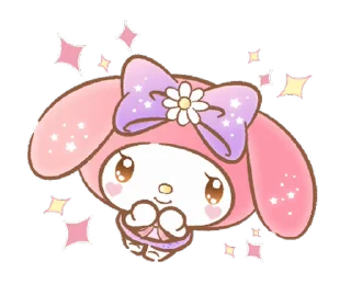 ⭐ emoji マイメロディ 甘かわデザイン♪ [@fdoll] Telegram sticker 16 of 24