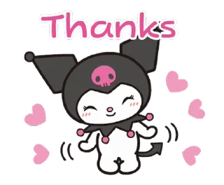 Sticker from 動く♪ クロミ [@fdoll]