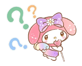 ⭐ emoji マイメロディ 甘かわデザイン♪ [@fdoll] Telegram sticker 18 of 24
