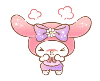 ⭐ emoji マイメロディ 甘かわデザイン♪ [@fdoll] Telegram sticker 22 of 24
