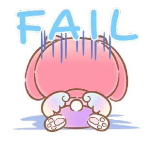 ⭐ emoji マイメロディ 甘かわデザイン♪ [@fdoll] Telegram sticker 21 of 24
