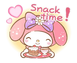 ⭐ emoji マイメロディ 甘かわデザイン♪ [@fdoll] Telegram sticker 10 of 24