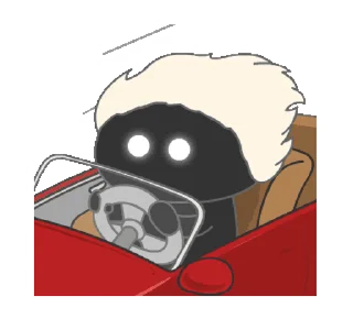 🚗 emoji 𝘾 𝙃 𝜩 𝙍 𝙍 𝙔𝆺꯭𝅥༎𓆪 @lli_cherry_ill Telegram sticker 21 of 40