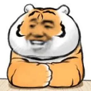 🙈 emoji BOB黑虎~  @xmvip009 Telegram sticker 14 of 65
