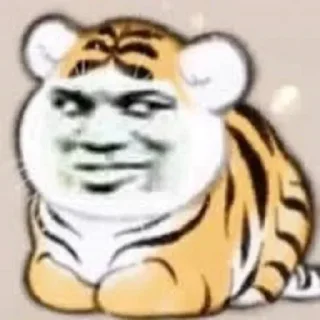 😆 emoji BOB黑虎~  @xmvip009 Telegram sticker 15 of 65
