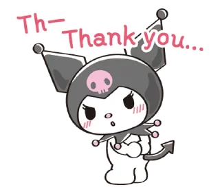 ⭐ emoji Too Cute Kuromi [@fdoll] Telegram sticker 7 of 40