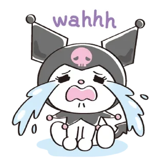 ⭐ emoji Too Cute Kuromi [@fdoll] Telegram sticker 23 of 40