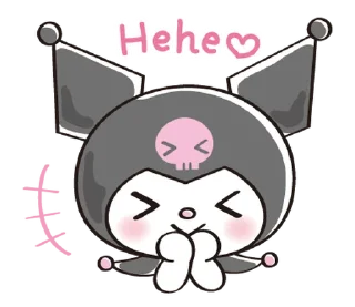 ⭐ emoji Too Cute Kuromi [@fdoll] Telegram sticker 2 of 40