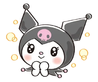 ⭐ emoji Too Cute Kuromi [@fdoll] Telegram sticker 4 of 40
