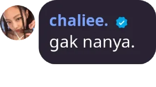 Sticker from chaliee jen