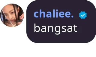 Sticker from chaliee jen