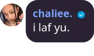Sticker from chaliee jen