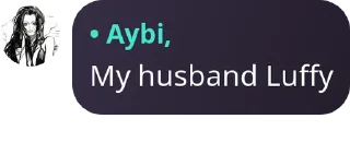 Sticker from Roronoas kang pack