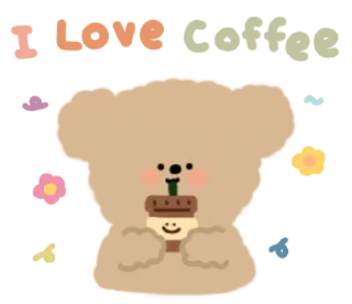 🧸 emoji ✧ @STRAWBERRYHOLIC : Lovely BonBon Bear Telegram sticker 16 of 32