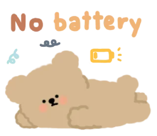 🧸 emoji ✧ @STRAWBERRYHOLIC : Lovely BonBon Bear Telegram sticker 2 of 32