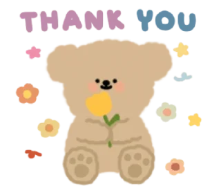 🧸 emoji ✧ @STRAWBERRYHOLIC : Lovely BonBon Bear Telegram sticker 4 of 32