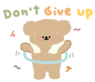 🧸 emoji ✧ @STRAWBERRYHOLIC : Lovely BonBon Bear Telegram sticker 12 of 32