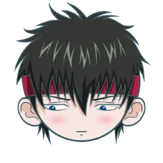 😣 emoji GinFaces By @LindakStickers Telegram sticker 22 of 43