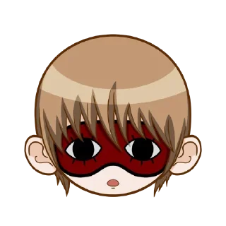 😴 emoji GinFaces By @LindakStickers Telegram sticker 14 of 43