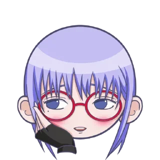 🥵 emoji GinFaces By @LindakStickers Telegram sticker 24 of 43