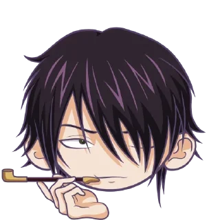 🚬 emoji GinFaces By @LindakStickers Telegram sticker 11 of 43