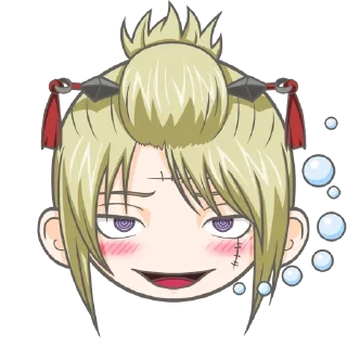 🥴 emoji GinFaces By @LindakStickers Telegram sticker 16 of 43
