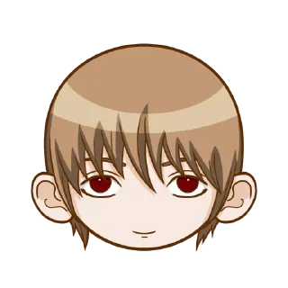 🙁 emoji GinFaces By @LindakStickers Telegram sticker 13 of 43