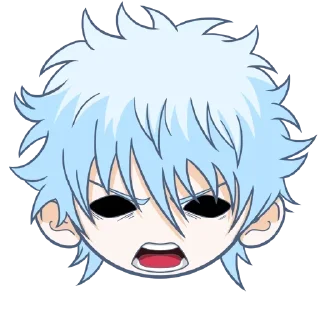 😨 emoji GinFaces By @LindakStickers Telegram sticker 5 of 43