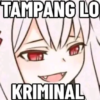 🤨 emoji 時崎 狂三 | TRʳᵘᵐⁱ's pack by @prinzeugen_robot Telegram sticker 2 of 53