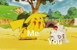 🟡 emoji Pikachu - @intellectualmimi Telegram sticker 15 of 16