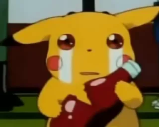 🟡 emoji Pikachu - @intellectualmimi Telegram sticker 5 of 16