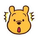 Sticker from 小熊維尼 表情貼