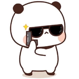 Sticker from Panda Gemoi By @ofcsaraya